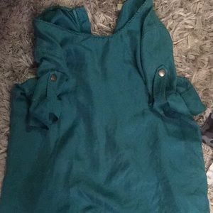 Burberry green denim like Burberry top authentic